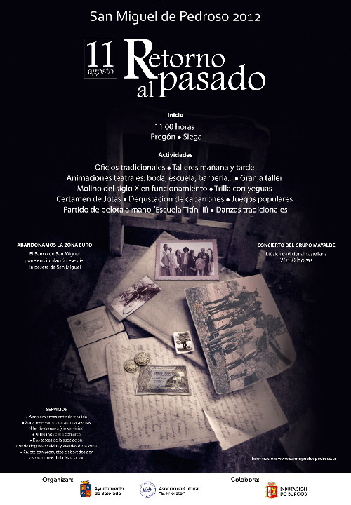 Cartel de San Miguel 2012. Retorno al pasado